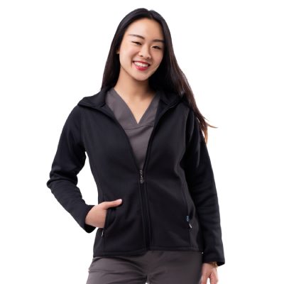 Performance Full Zip Bonded Fleece Jacket Pro By Adar – Chic So