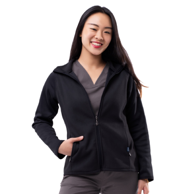 Performance Full Zip Bonded Fleece Jacket Pro By Adar