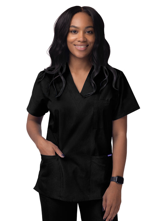 V-neck 2 Pocket top
